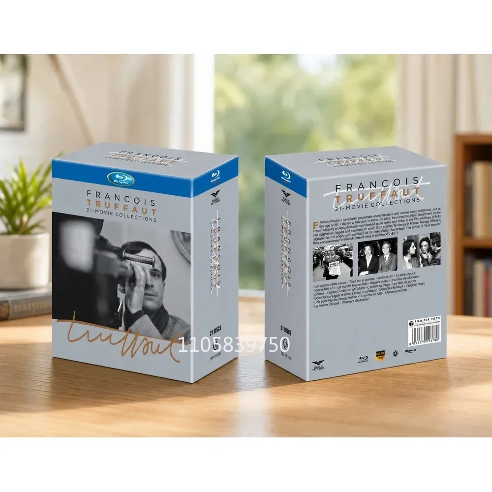 The François Truffaut Blu-ray Collection: 21 Films on 21 Discs – French Audio, Chinese Subtitles