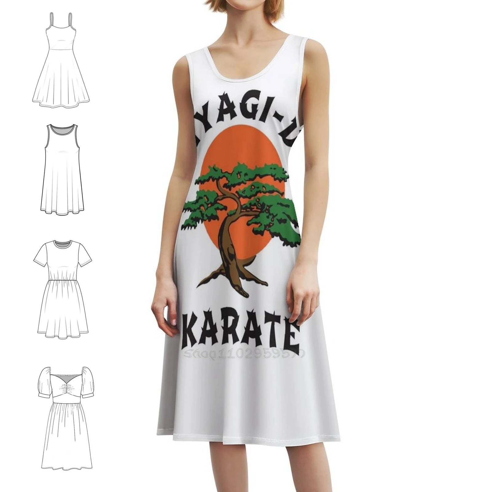 مياجي دو كاراتيه المرأة الهيب هوب الشارع الشهير فستان جرافيك طباعة ملابس للنادي الحفلات مياجي دو كاراتيه مياجي دو الكاراتيه والحفلات #1