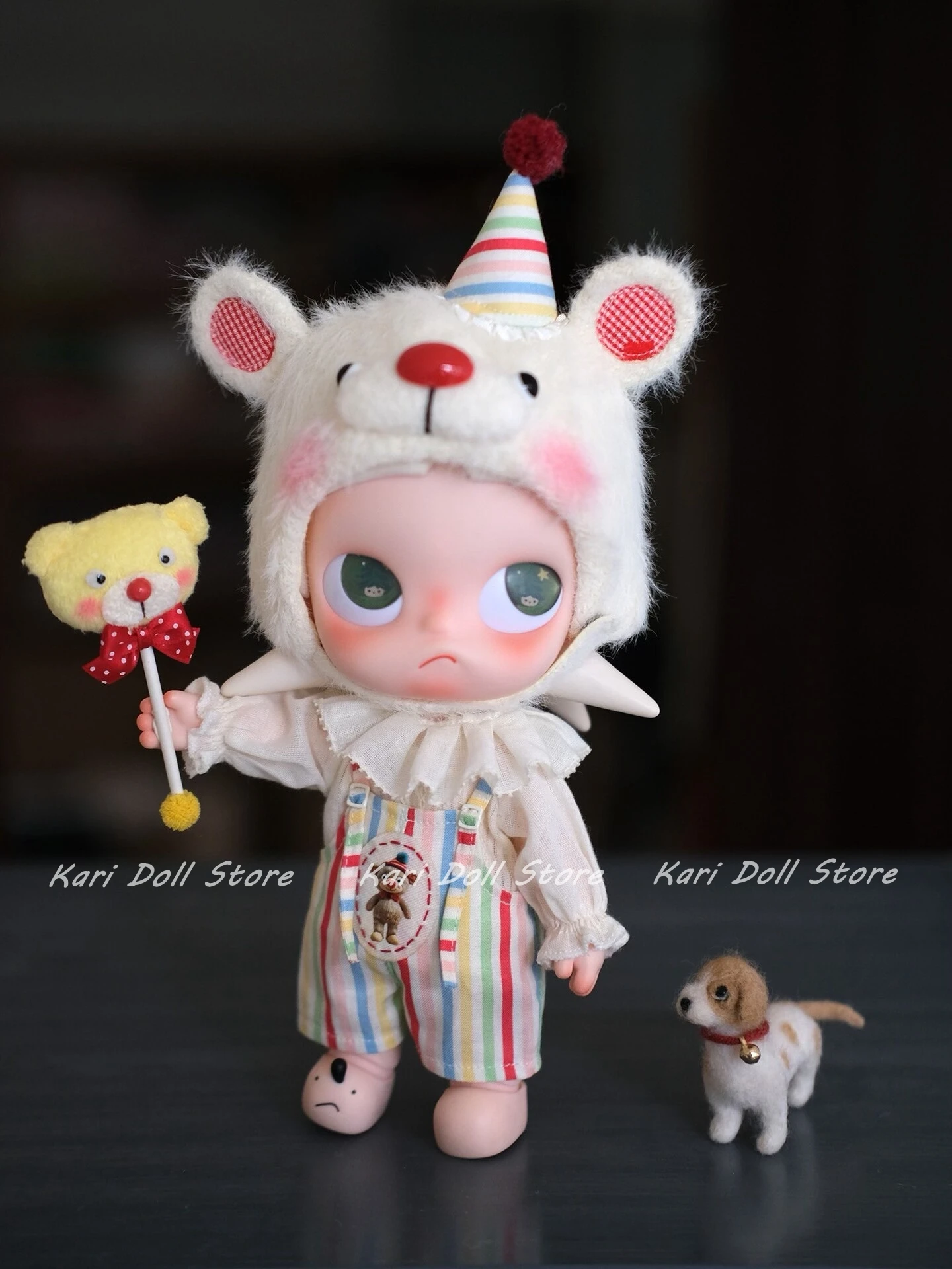 Kari Store Abiti fatti a mano per Zsiga 1l8 accessori Doll 8 punti action figure Joker Bear set