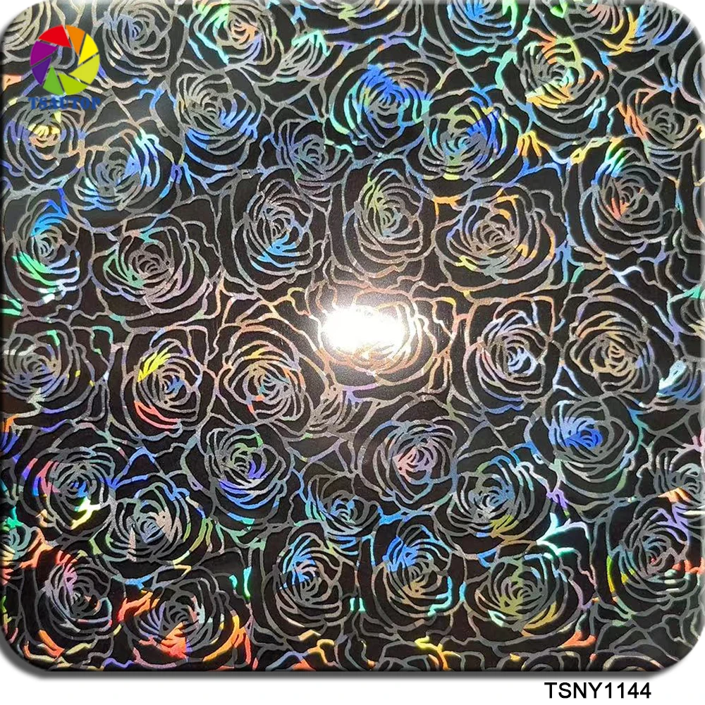 TSAUTOP laser Holographic hydrographic dipping films water transfer printing wtp film