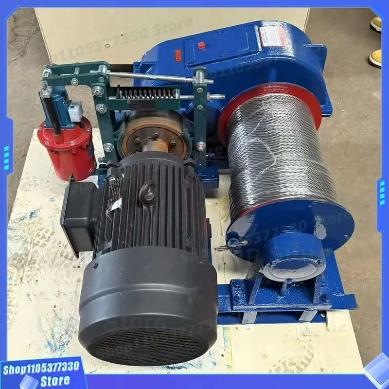 Electric Hydraulic Winch 0.5 1 2 3 5 10 Ton Capacity for Marine Mining Warehouse Heavy Duty Lifting Equipment Industrial Use