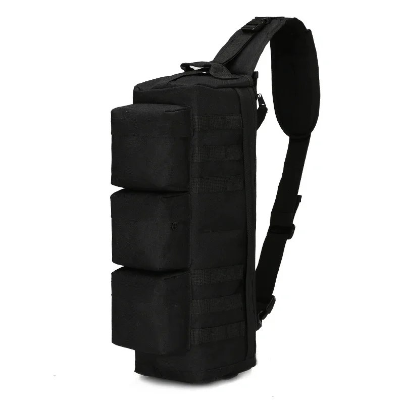 Mochila de mochila militar para homens Assualt Bag Mochila de equitação de motocicleta Nylon Único Ombro Cross Body Chest Bags de alta qualidade