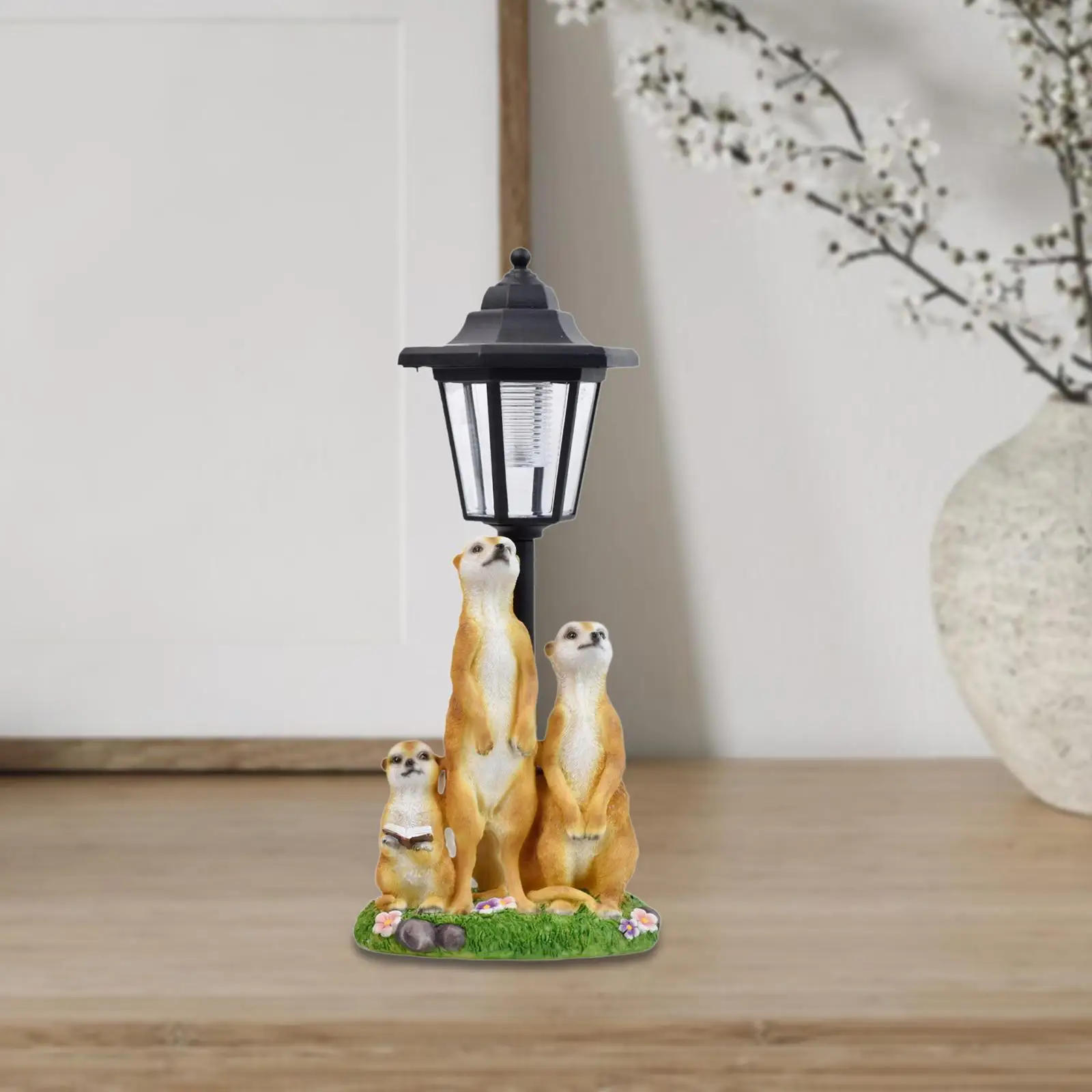 

Садовый сурикат, свет, смола, скульптура животного, солнечная лампа, уличная декоративная фигурка для подарка на новоселье