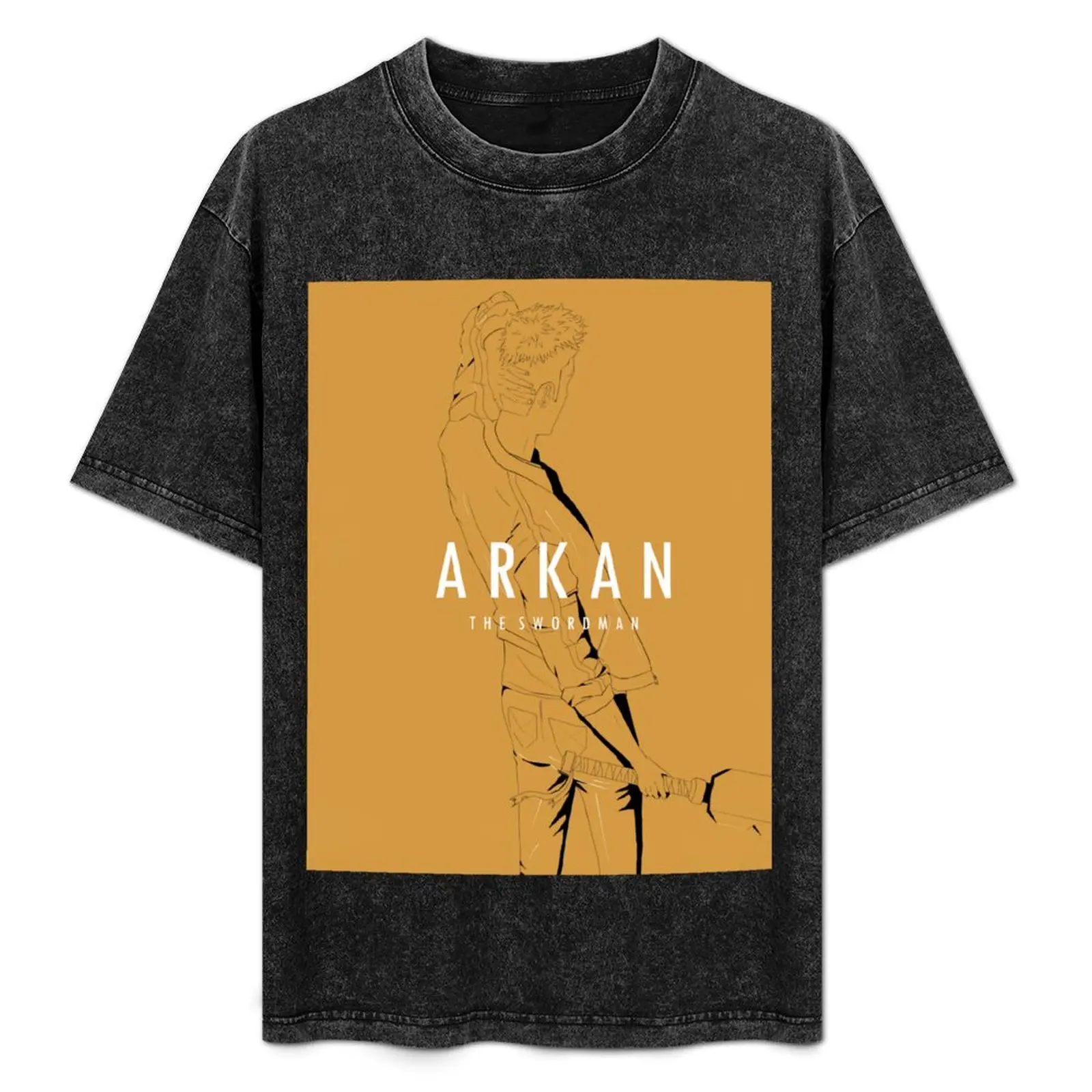 

ARKAN SWORDMAN T-Shirt Standard Fit Solid Tee Shirt