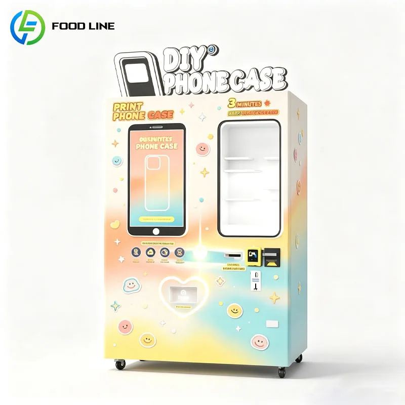 Phone Case Vending Machine Custom Phone Case Making Machine Smart Retail Kiosk Business Customized