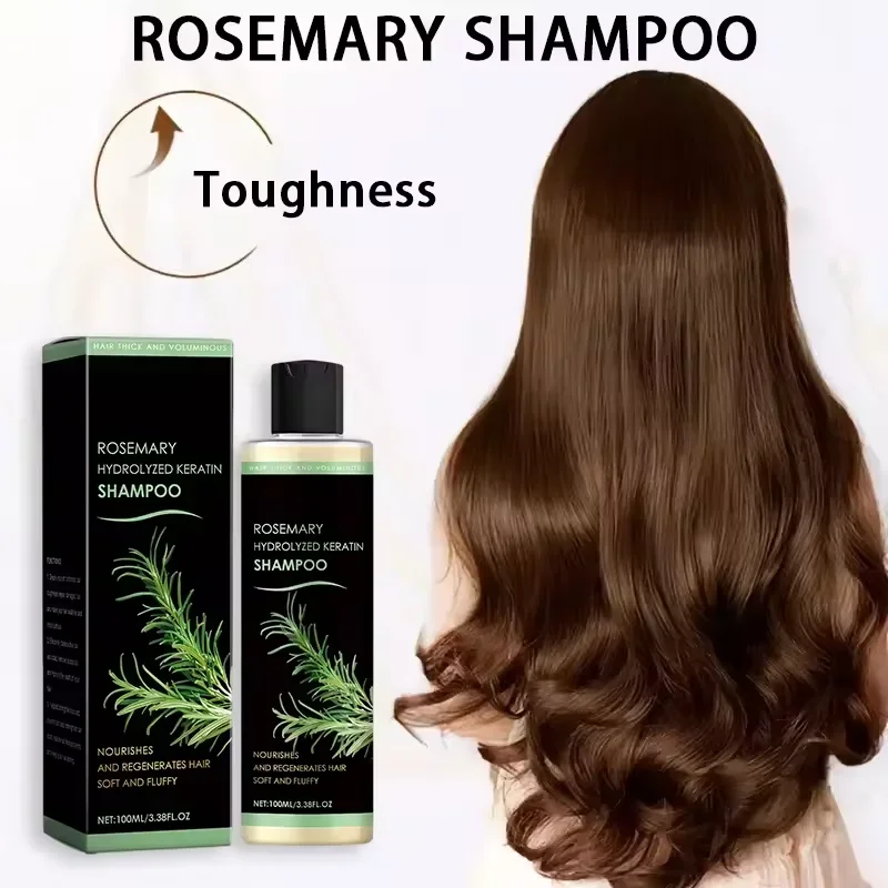 Thickening Shampoo Control Oil Boost Volume Strengthen Strands Reduce Breakage Nourishing Repairing Rosemary Hair Care Shampoo