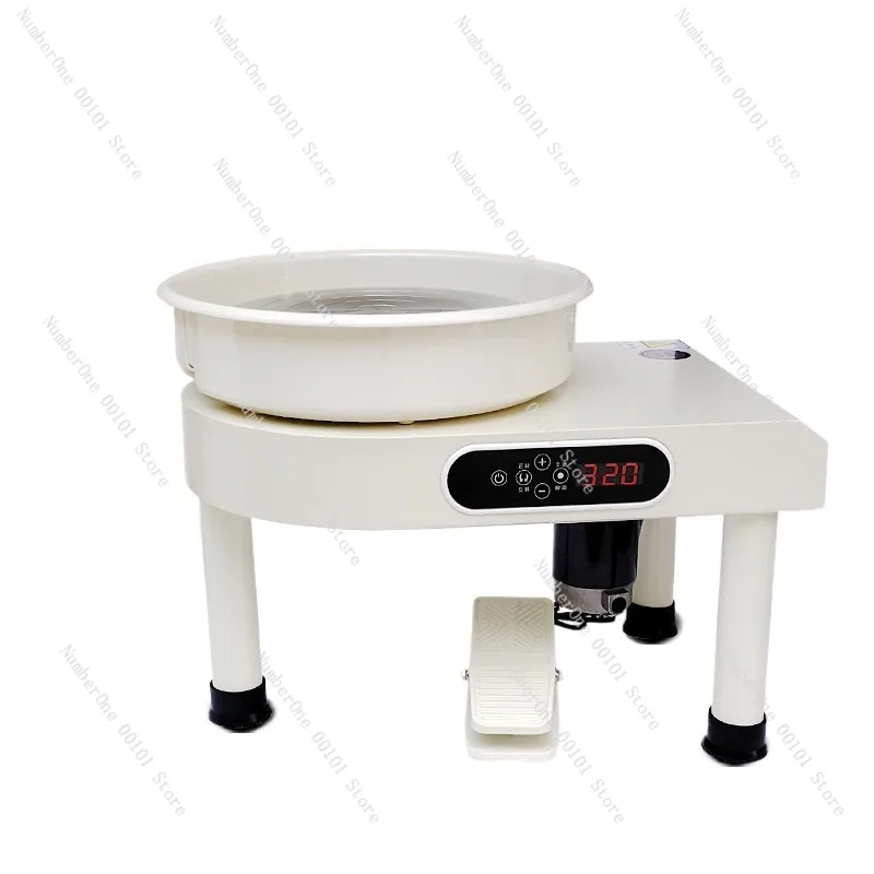 Silent Ceramic Clay Rolling Kiln,LCD Touchscreen Control,Home Pottery Forming Equipment,Children’s DIY Ceramic Art Machine