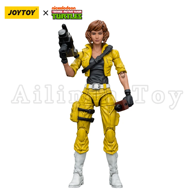 [PRE-ORDER]JOYTOY 1/18 figurka żółwie Splinter April O'Neil zabawka anime