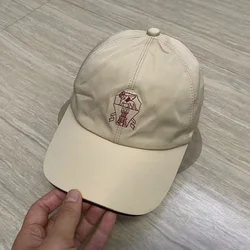 New Baseball Cap Solid Color Simple Casual Outdoor Sports Hat Sunscreen Embroidery Hats Peaked Cap Old Money summer Adjustable