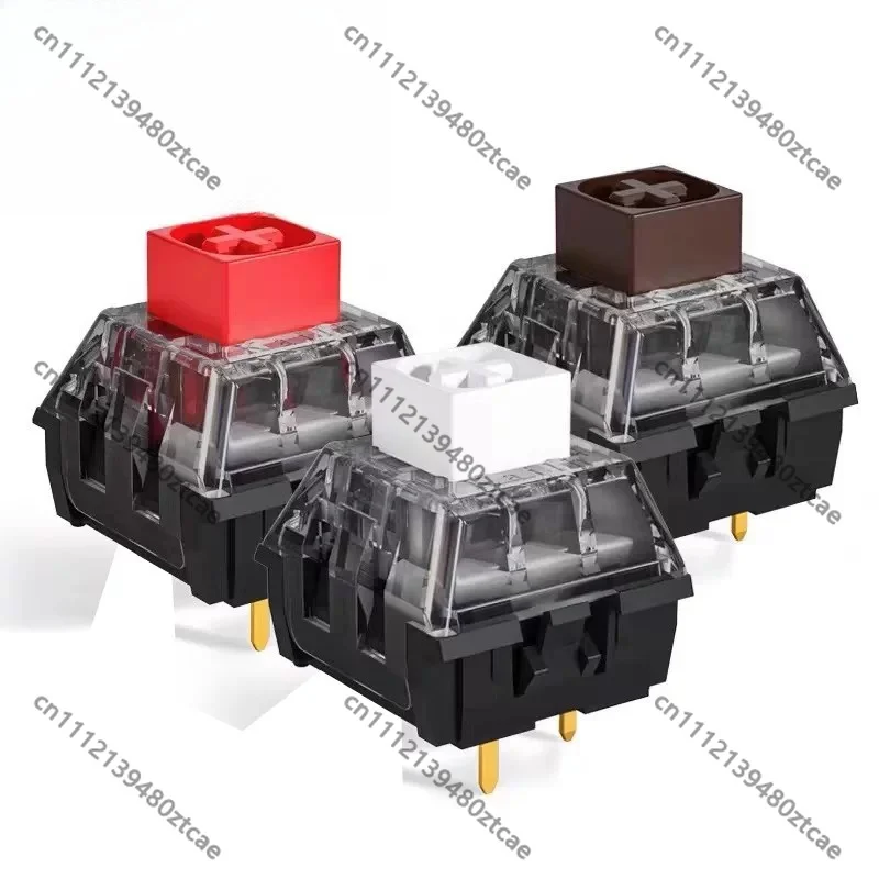 Hot Swappable Mechanical Keyboard Switches Silent Tactile Linear Custom Keyboard Replacement Shafts