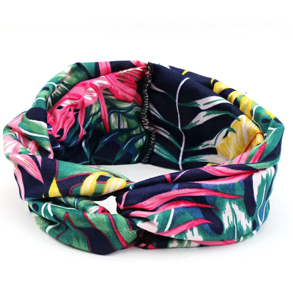 Criss Cross Headwear Elastic Sports Turban Hair Accessories Women Headbands Hair Bands Head Wrap