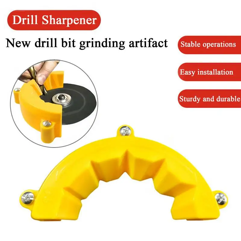 Drill Grinder Drill Sharpener Kit Drill Bit Grinding Attachment Multipurpose Sharpening Tool Drill Bits Grinder For 100 Type