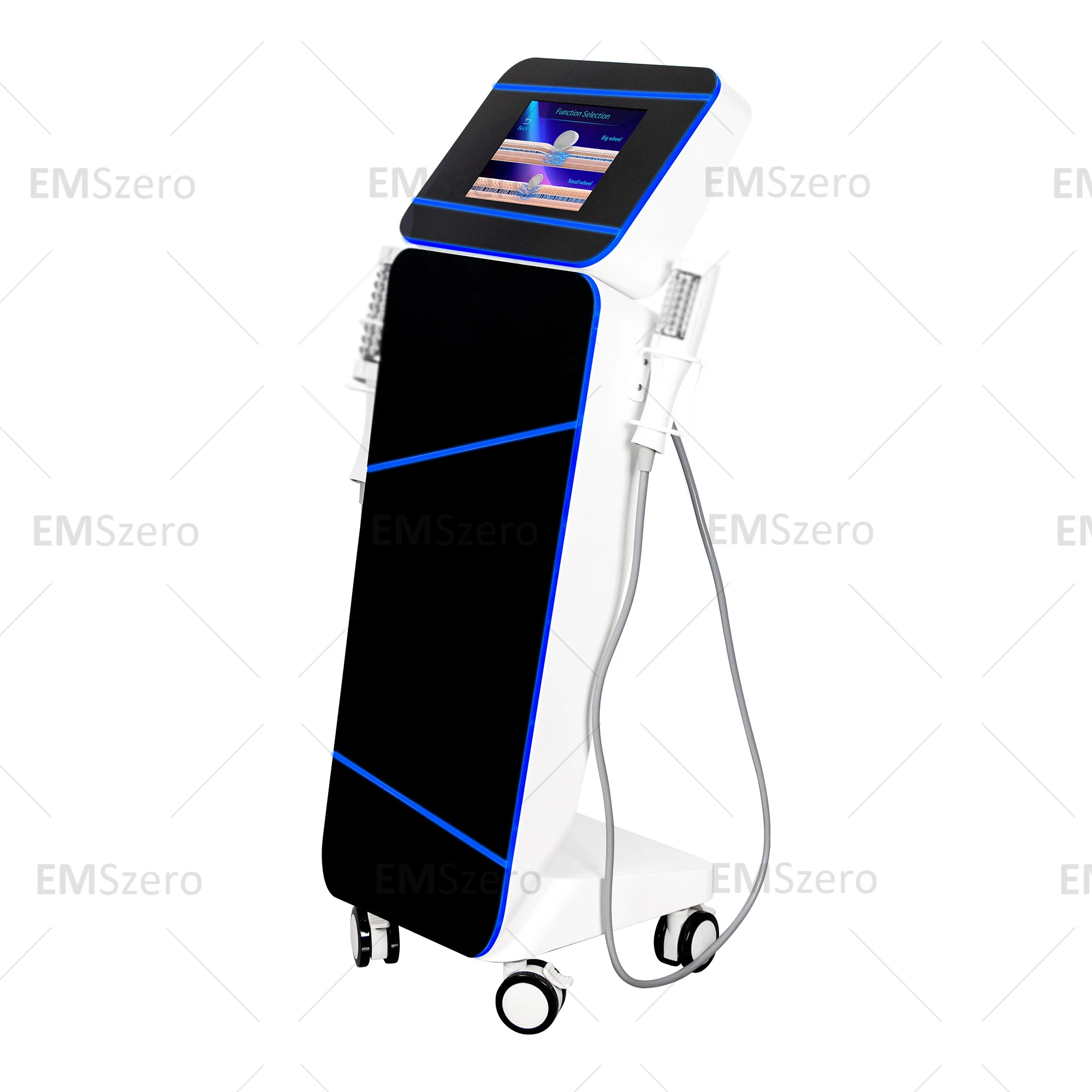 Dual Handheld Inner Ball Roller RF Slimming Machine 360 Rotating Micro System for Cellulite Reduction And Body Contouring Salon