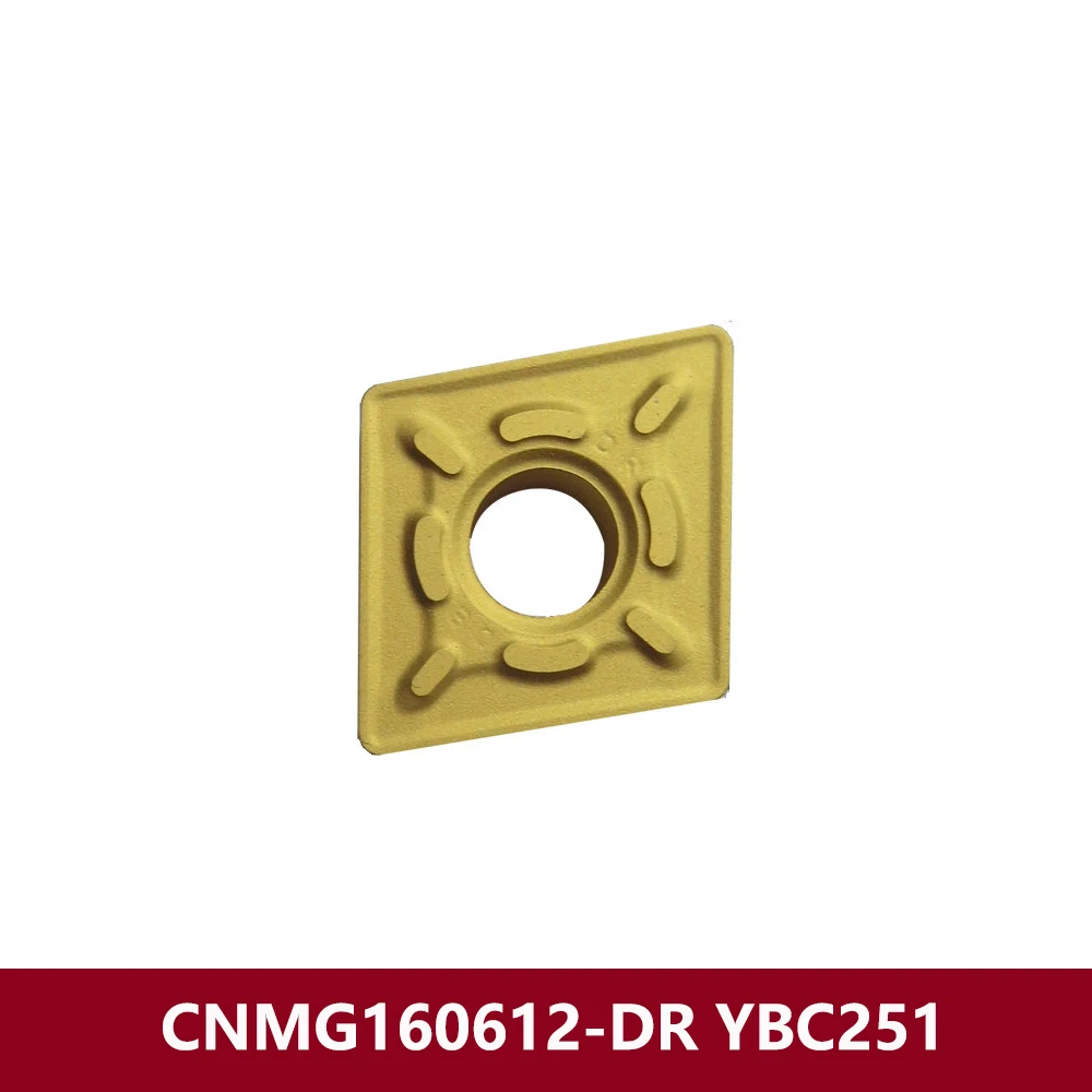 

Оригинальные CNMG543-DR YBC251 CNMG160612 CNMG 160612 DR карбидные вставки CNMG1606 CNC токарные режущие лезвия для стали