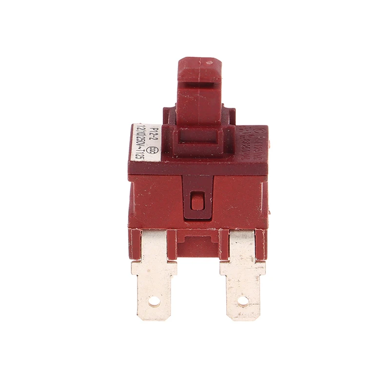 1PC Power Switch Push Button KAN-L5 P12-2 Switch 8A 250VAC 4pin Self-locking For Water Heater Vacuum Cleaner.