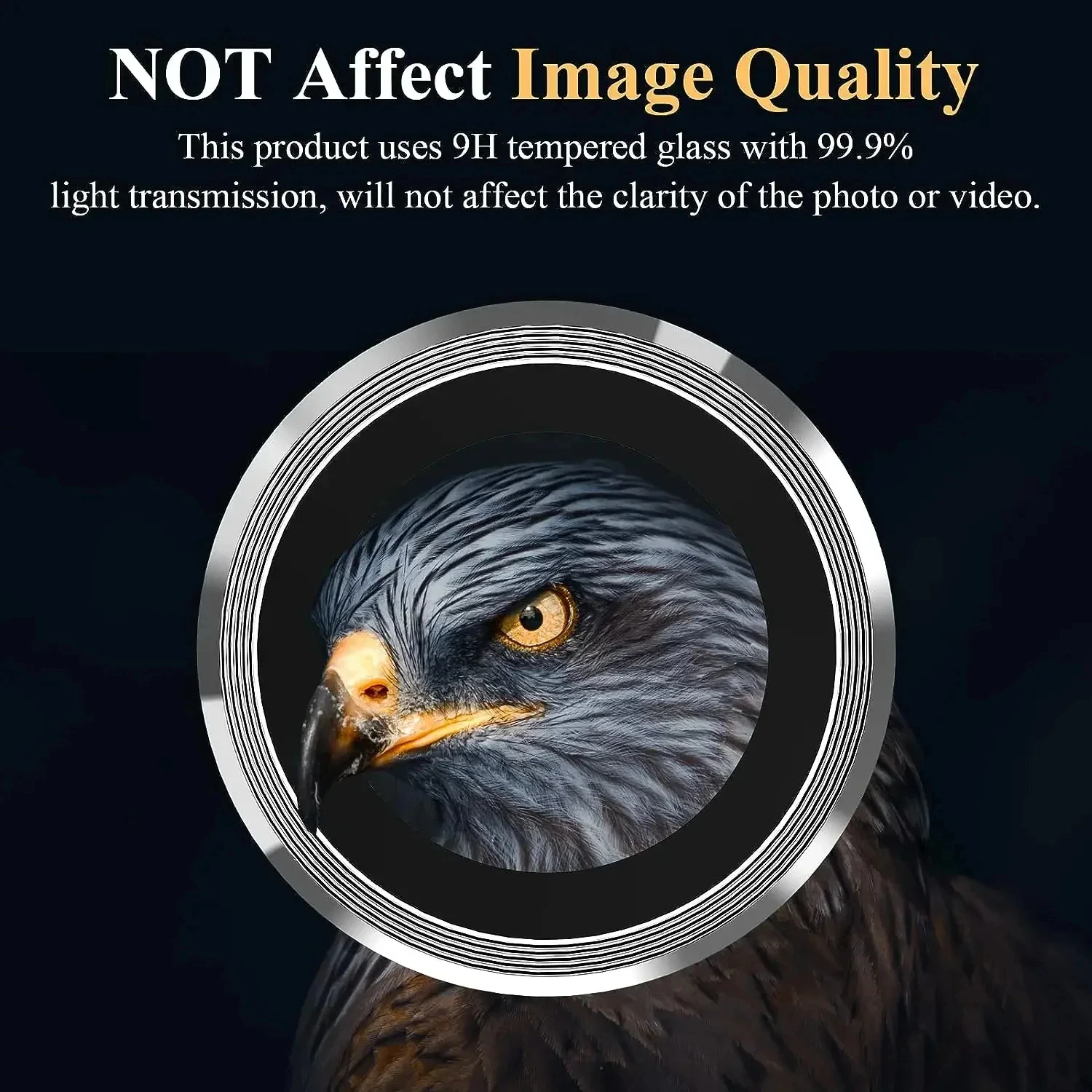 For Xiaomi Poco F6 Pro Metal Ring Camera Protectors For Poco F6Pro PocoF6 Pro PocoF6Pro Camera Lens Ring +Tempered Glass