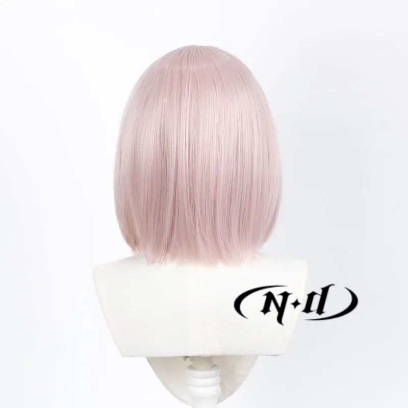 ND الموت الشيطان شعر مستعار تأثيري بالمنشار رجل أنيمي تأثيري خصلات الشعر المستعار مقاومة للحرارة الاصطناعية ل كوميك كون كوزر زي موضوع الطرف