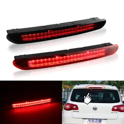 RED Smoked LENS LED Brake High Mount Third Brake Stop Light Lamp FOR VW Tiguan 2009 2010 2011 2012 2013 2014 2015 OEM:1K6945097A