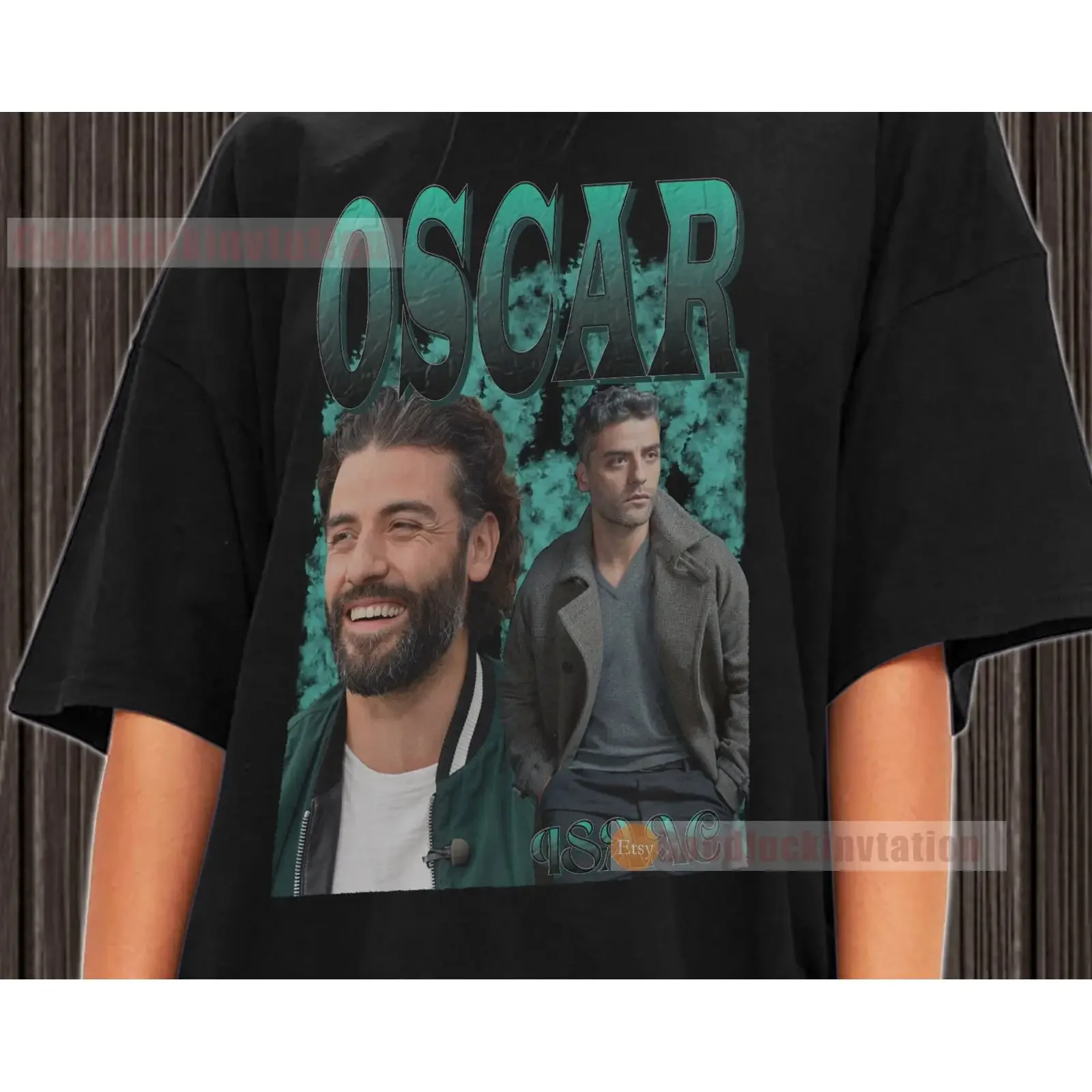 Oscar Isaac T Shirt Cotton Vintage 90's Crewneck vintage Washed Soft designer clothes Stylish Unisex graphic