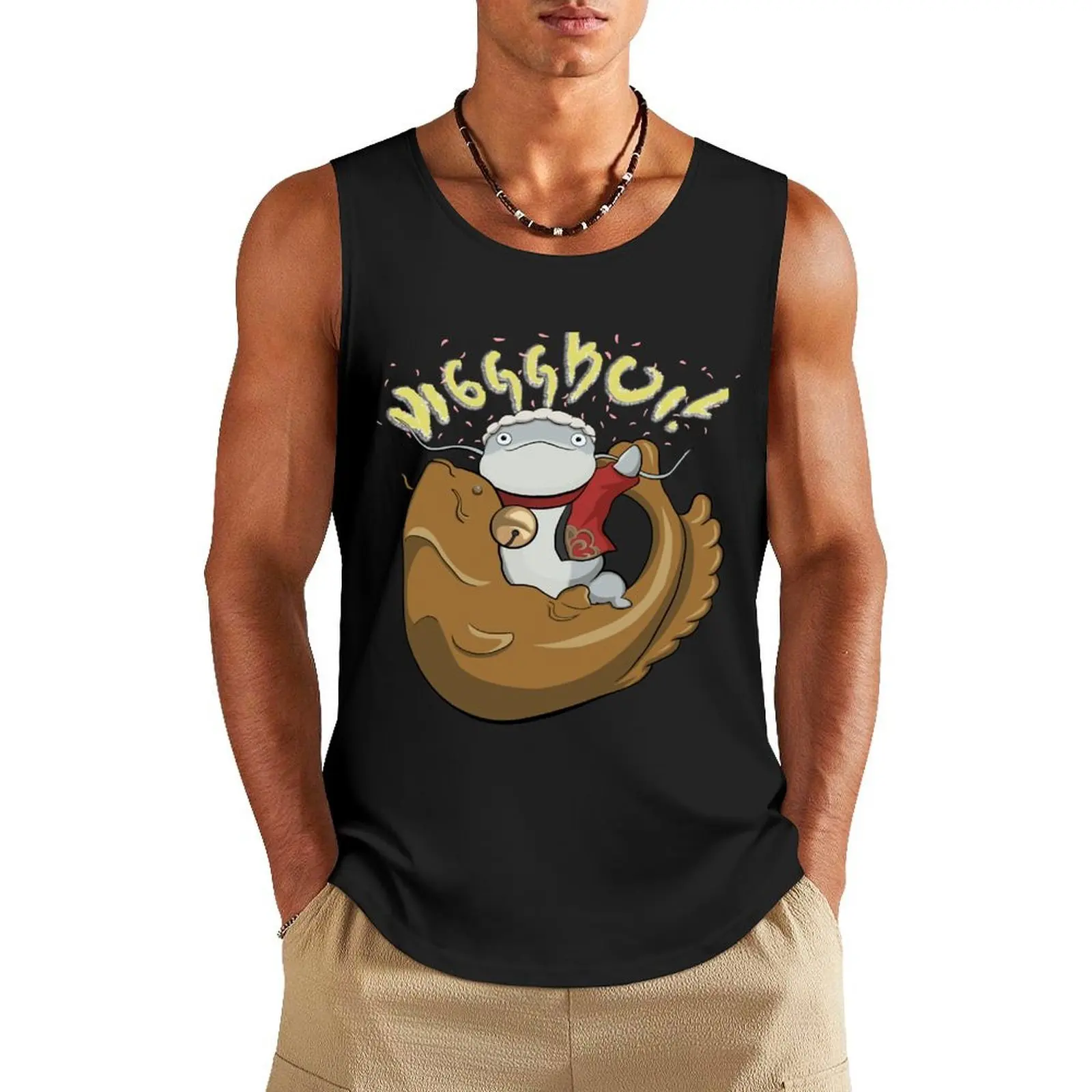 

Wasshoi! T-Shirt T-Shirt Tank Top Men's cotton t-shirt sleeveless tshirts for men man sexycostume Men's fitness