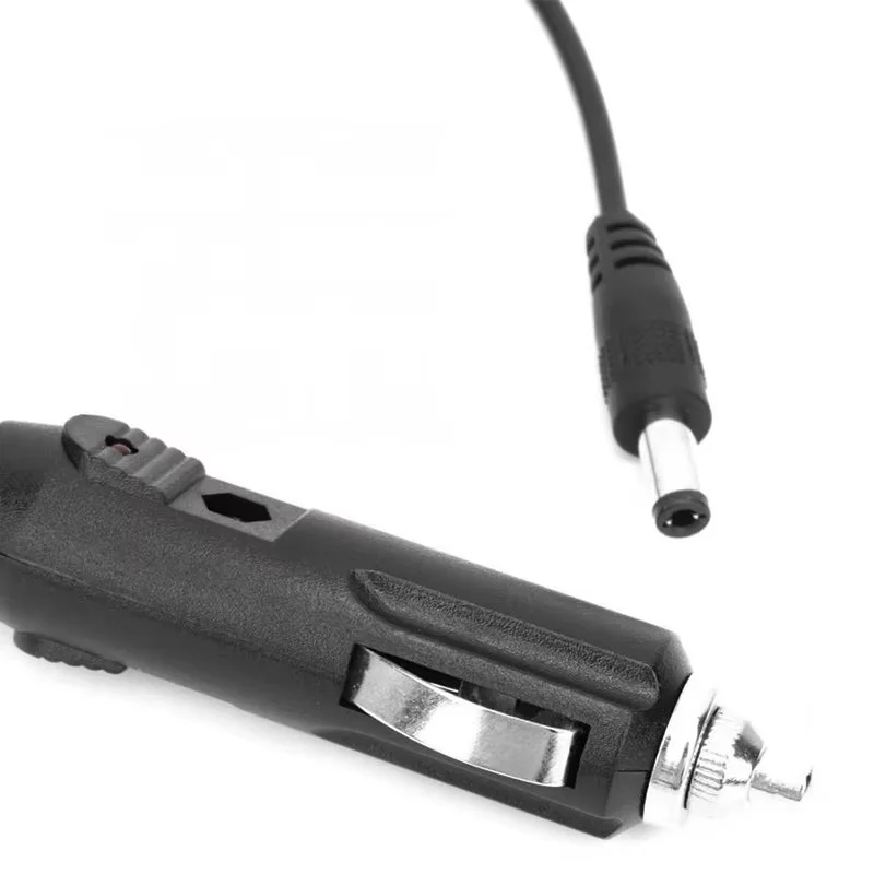 Waterproof DC Male Power Cable 12V 24V Vehicle Mini DC Power Cord for Car Cigarette Lighter  Reinforced DC Plug Car Charger Cable, Cigarette Lighter Power Supply Wire for Car Devices 12V/24V Low Impedance Car Cigarette Lighter to DC Power Cable Waterproof