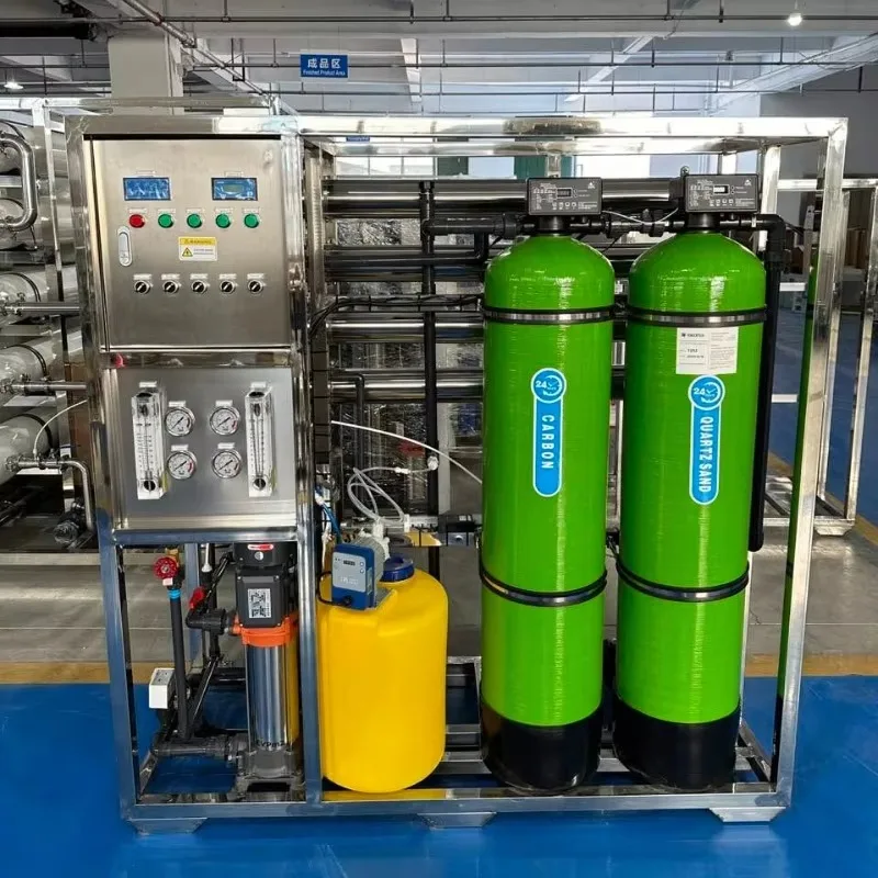 Industrial Grade 1000LPH RO Water Treatment System 1T/H Reverse Osmosis Plant For Drinking Water Production