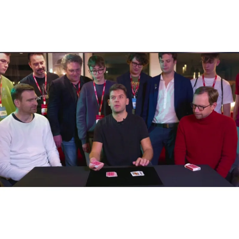 سطح خدعة سحرية احترافي للسحرة - وسيلة لومينو للتحايل من توماس بادار، بطاقات تفاعلية مع تغيير لون فوري