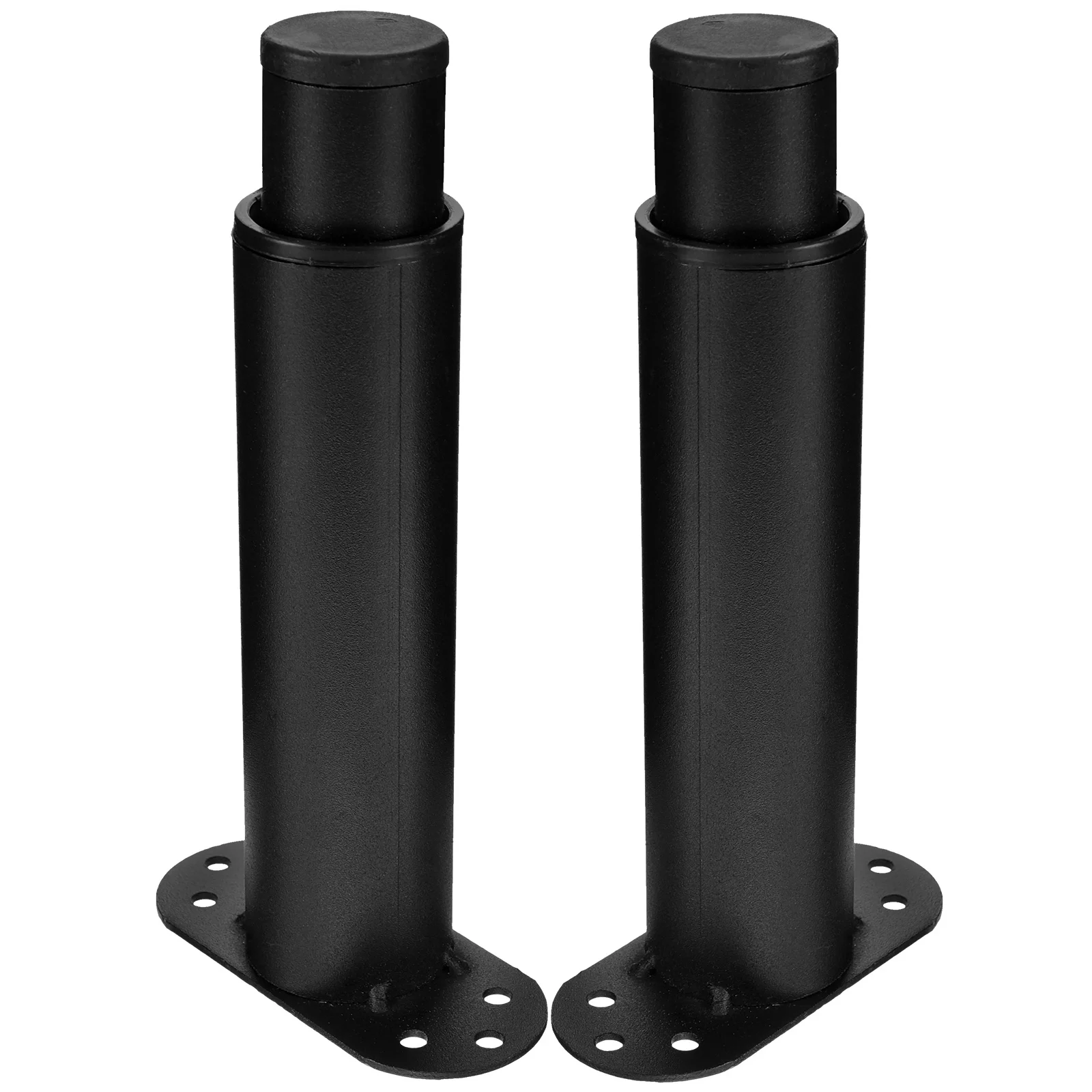 2pcs Bed Support Legs Adjustable Height T-Shaped Metal Base For Bed Frame Center Slat Reinforcement Furniture Legs Replacement