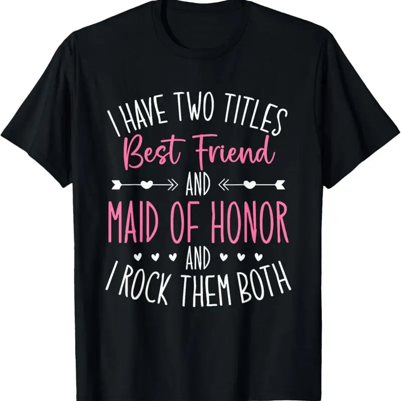 

Футболка подружки невесты для свадебной вечеринки Maid Of Honor Best Friend