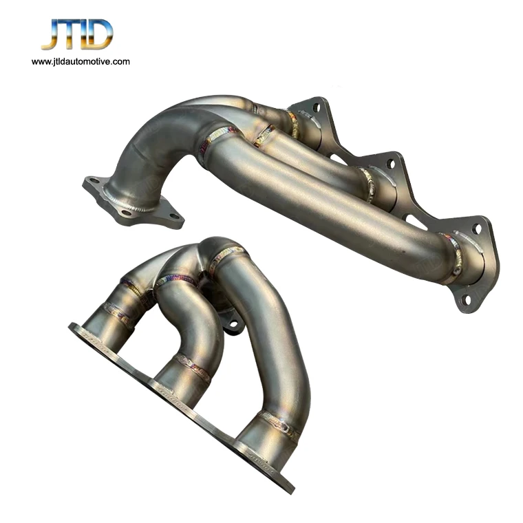 Performance Stainless Steel Decat Exhaust Manifold Headers for Porsche 911 992 Turbo S Header