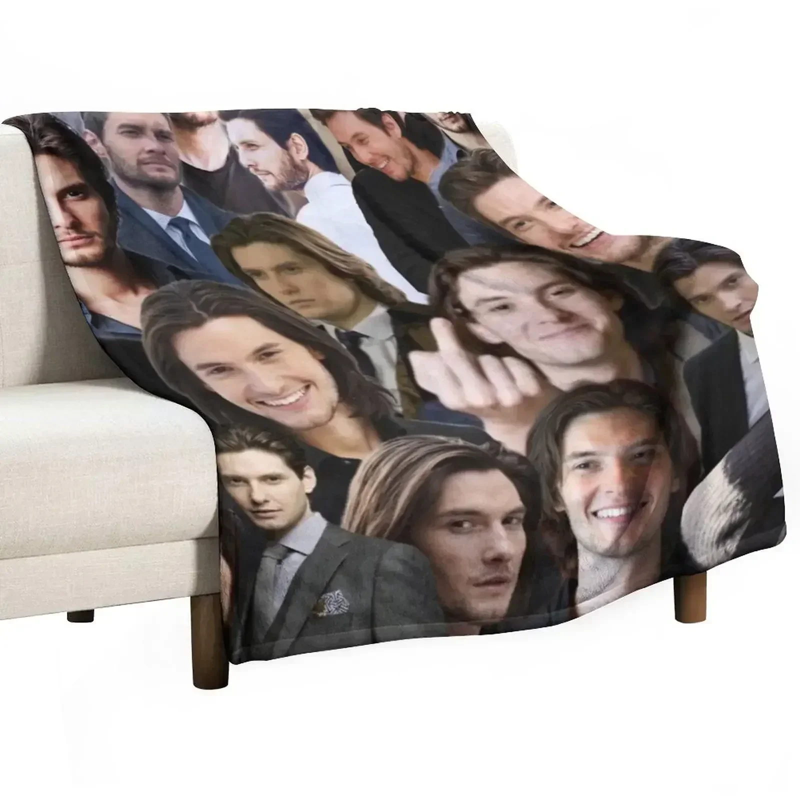 

Ben Barnes Throw Blanket Giant Sofa Nap Blankets