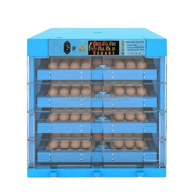

Tolcat LED Light Solar Chicken Automatic Egg Incubator, New Design Poultry Egg Incubator Hatcher Incubators Hatching Eggs