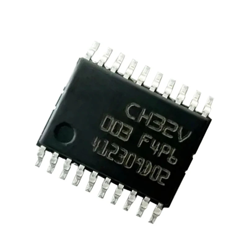 5/10/20PCS CH32V003F4P6 TSSOP-20 CH32V003 32V003F4P6 Microcontroller New Good Quality