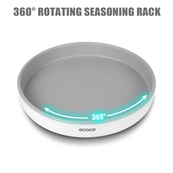 360 Rotation Seasoning Storage Rack Multifunction 25/30CM Kitchen Accessories Rotating Tray Fruit Cosmetic Storage