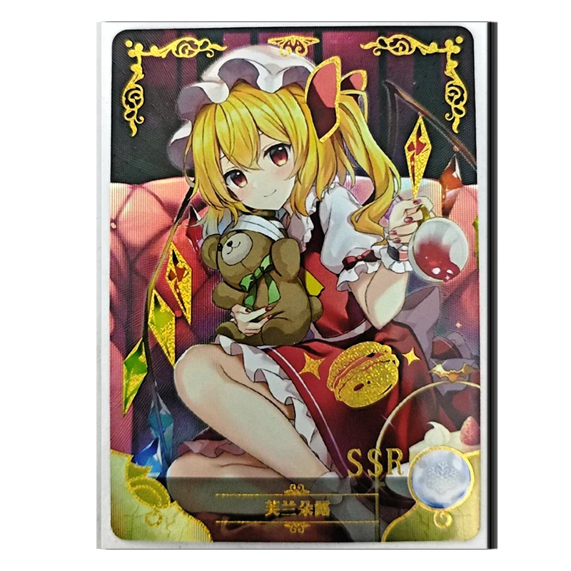 Goddess Story Fufeng Chapter 5M09 SSR card Flandre Scarlet Emilia Lucy Heartfilia boy Toy collection Birthday Christmas gift