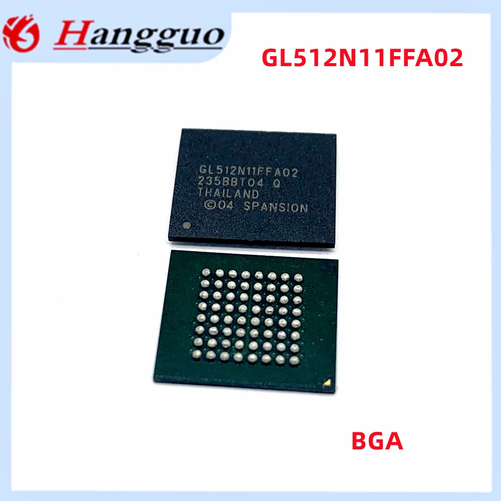 Free shipping 5PCS/Lot Original S29GL512N11FFA02 GL512N11FFA02  BGA car audio vulnerable common chip