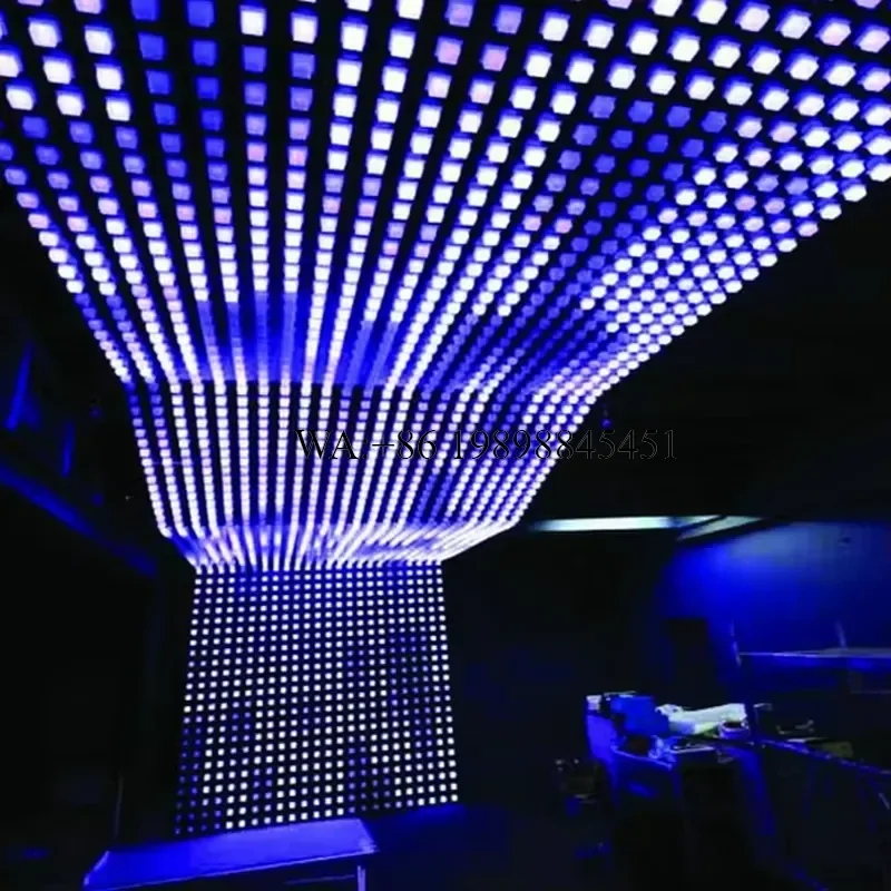 WMWMNU 2025 New Professional DMX512 LED Matrix Light with IP54 Rating for Nightclub Background RGBW Club Lighting Effects view 2