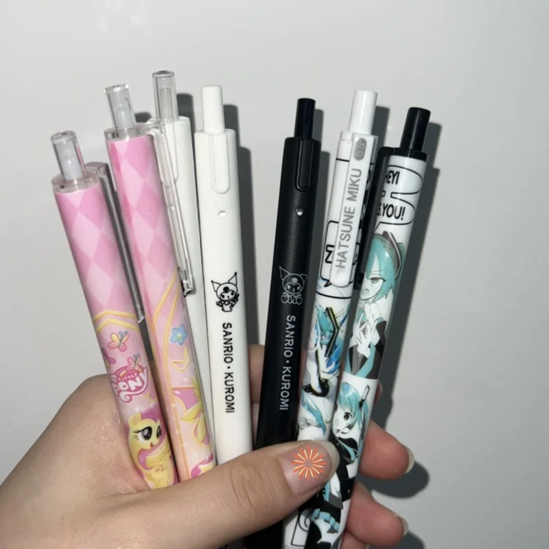 Cute Cartoon Sanrio Pencils Children's Stationery Kids Drawing Writing Pen School Supplies Office Signature Pen School Supplies