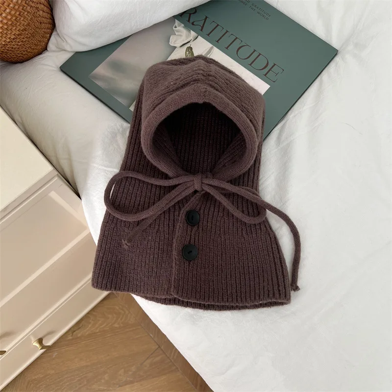 

New Autumn-Winter Kids' Knitted Hat-Scarf Set, Ear-Flap & Windproof Shawl, Cool for Boys, Soft Skin-Friendly, Fit Daily Outings