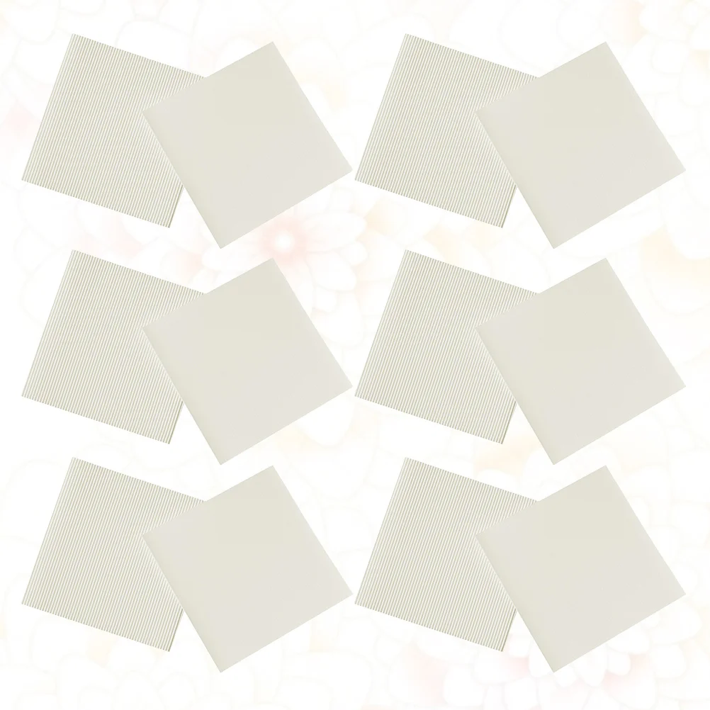 

8 Inch Oil-Proof Pizza Paper Pads Non-Stick Baking Mats For Home Restaurant Use Corrugated Paper Tray Kitchen Baking