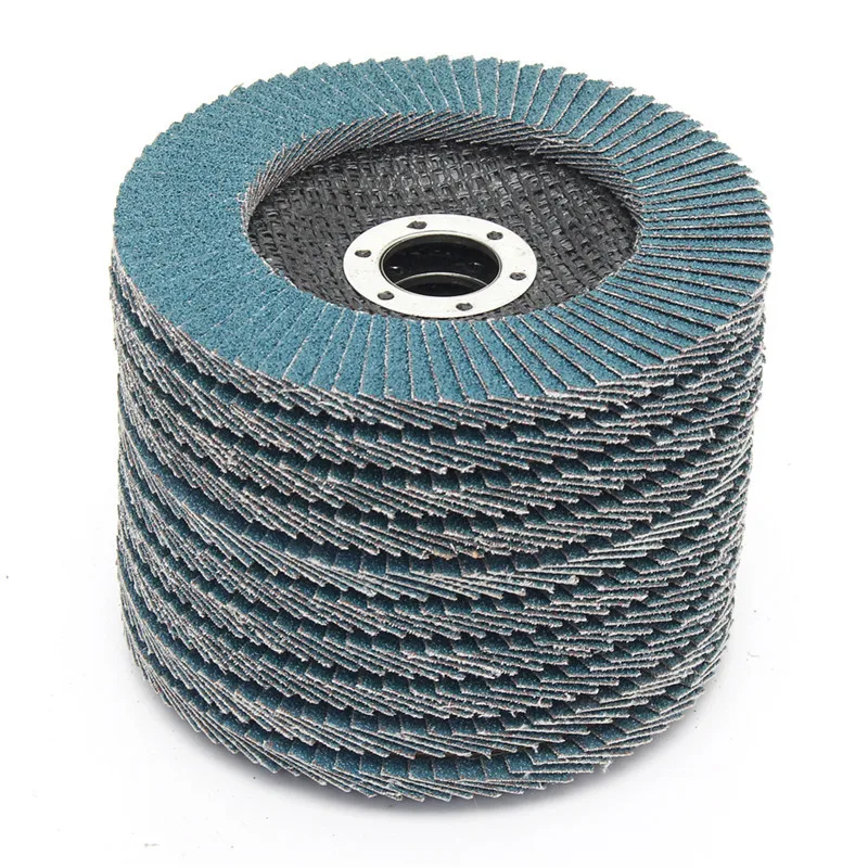 5pcs/10pcs Quality Flap Discs 115mm 4.5 Sanding Discs 40/60/80/120/320 Grit Grinding Wheels Blades for Angle Grinder