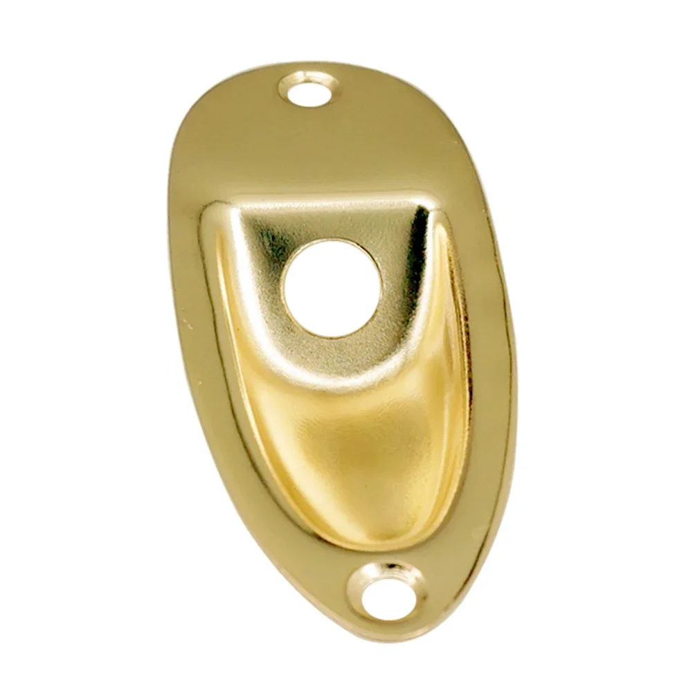 Jack Plate Guitar Input Jack Plate Socket Socket Plate With Screws For Electric Guitar Input Jack Jack Plate Metal