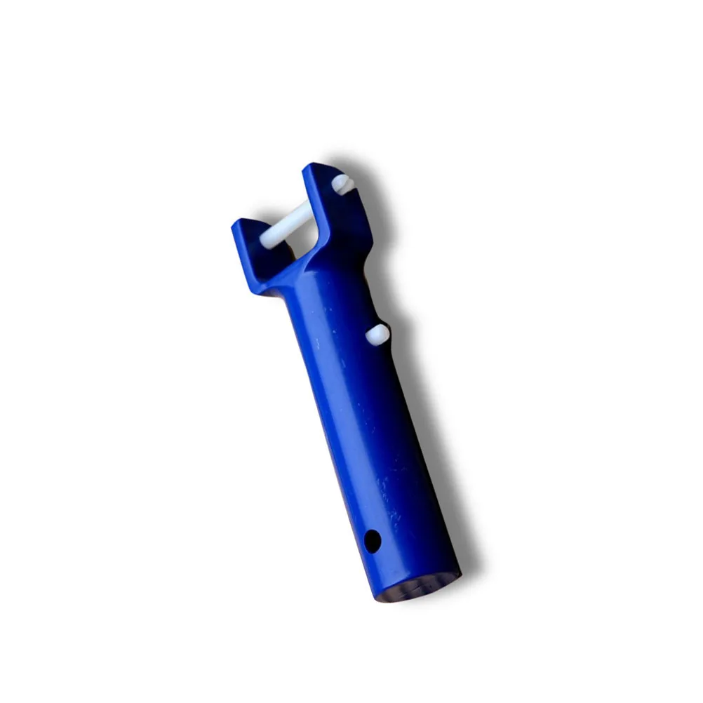 

2Sets Pool Cleaning Suction Head Simple Design Convenient Storage Cleaning Supplies for Home Hotel Blue Pool Cleaner