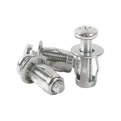 10 Pcs M5/M6 Jack Nuts Metal Screw Petal Nuts Screw For Hollow Wall