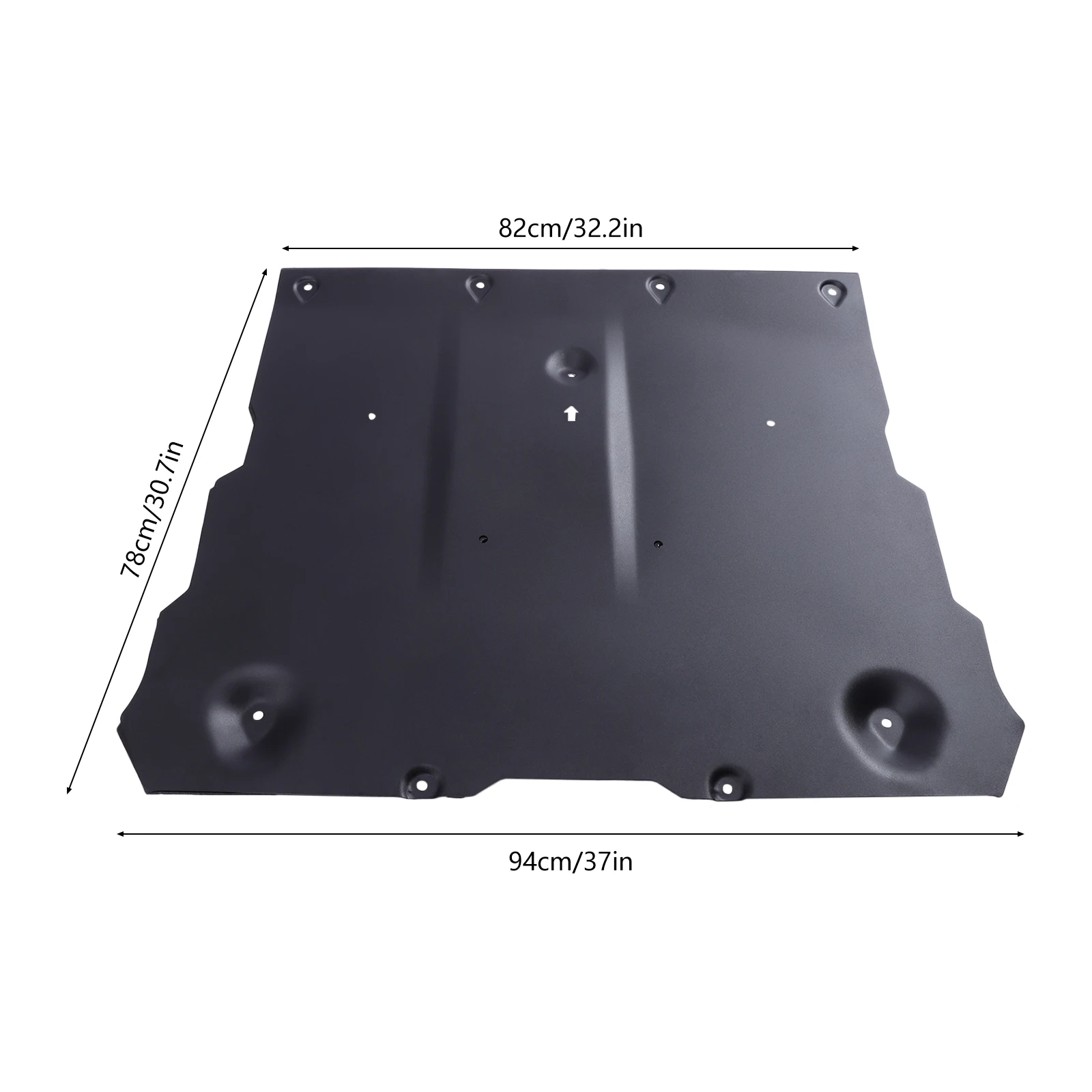 Montaje de placa de deslizamiento delantero para Tesla, cubierta protectora de motor, capó, aleación de aluminio Y magnesio, accesorios de coche, modelo Y, 2021, 2022