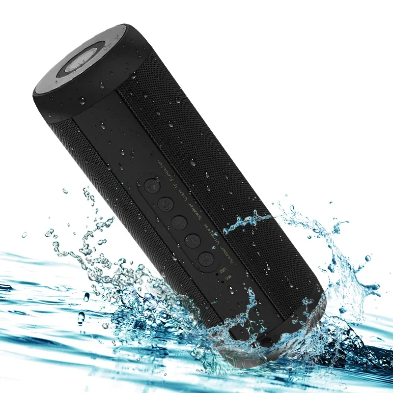 T2 Wireless Bluetooth Speakers Best Waterproof Portable Outdoor Loudspeaker Mini Column Box Speaker Design for iPhone Xiaomi