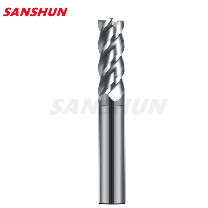 Milling Cutter Alloy Coating Tungsten Steel Tool By Aluminum Cnc Maching 4 Blade Endmills Top Milling Cutter Wood Milling Cutter