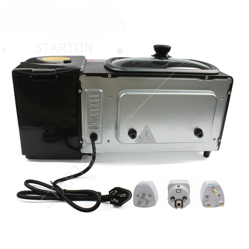 Breakfast Machine Drip American Coffee Maker Cooker Teppanyaki Bread Pizza Oven Egg Omelette Frying Pan Toaster