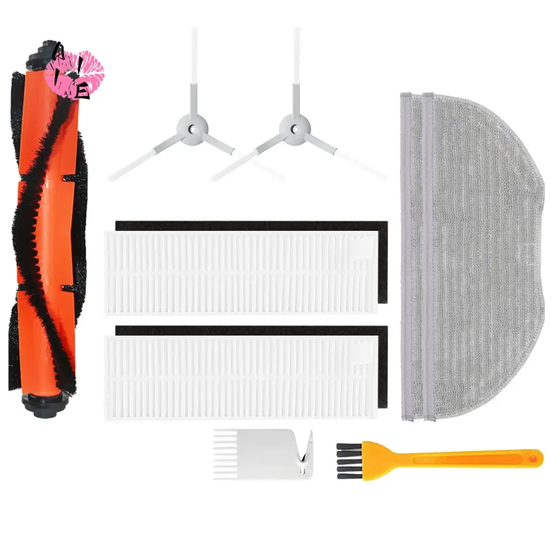 

A11E-Filter Roller Brush Mop Cloth For Xiaomi Mijia Mi Robot Vacuum-Mop Essential G1 MJSTG1 Vacuum Cleaner Parts Accessories