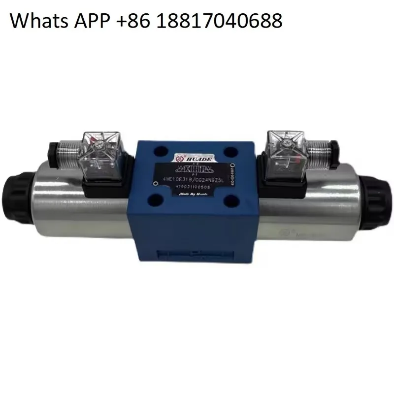 صمام الملف اللولبي Huade 4WE10E31B/CG24N9Z5L 4WE10G/10H/10J/P/R/W/M/F/L/U/T